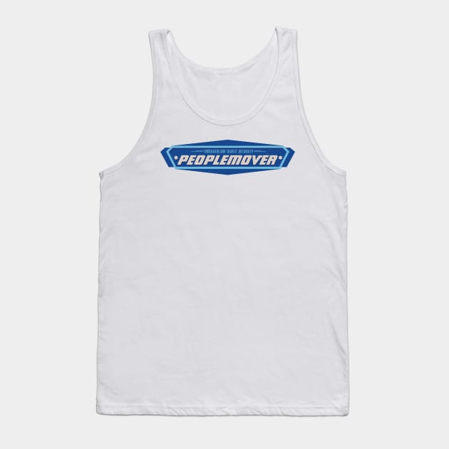 Tomorrowland Transit Authority Peoplemover Tank Top by Tomorrowland Arcade